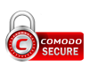 The site is secured by Comodo SSL